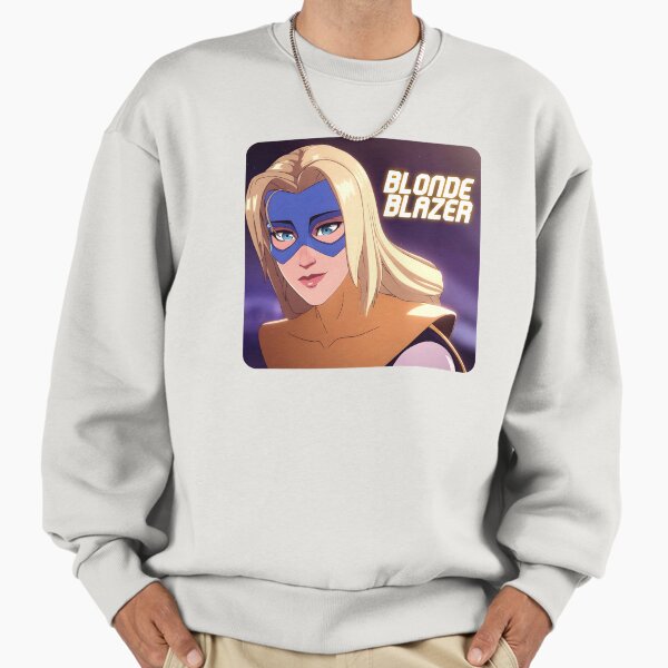 Blonde Blazer - Dispatch Avatar - High Resolution Print Sweatshirt