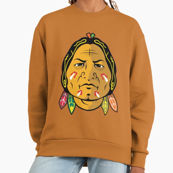 Custom Black Hawk Logo Sweatshirt