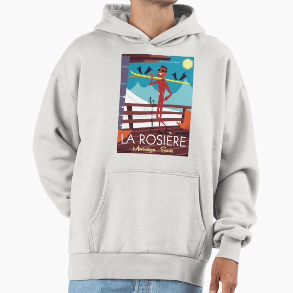 La Rosiere ski poster Hoodie