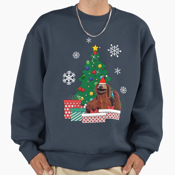 Rowlf The Dog Around The Christmas Tree Muppets Sweatshirt