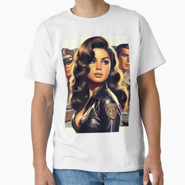 Vintage Policewoman T-Shirt