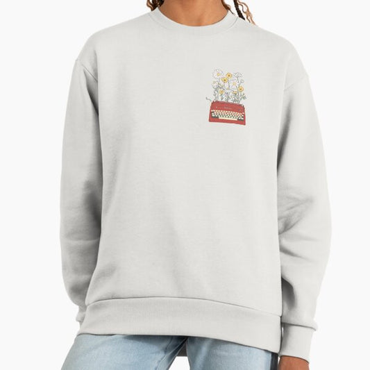 Wild Flower Type Writer Sweatshirt