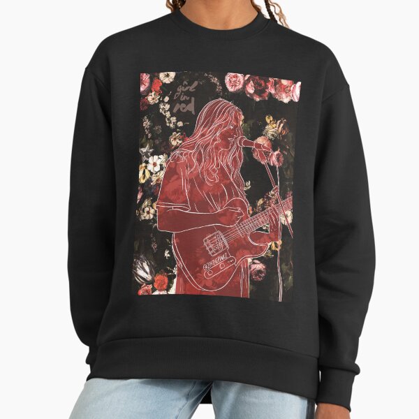 Girl in Red Sweatshirt