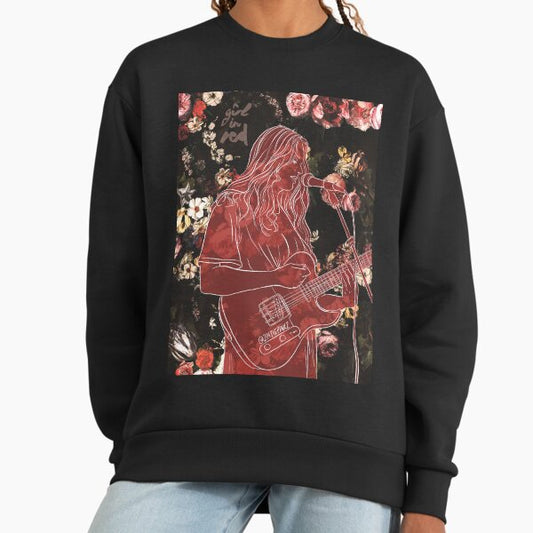 Girl in Red Sweatshirt