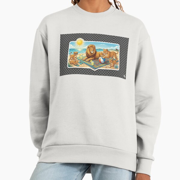 Lion With Family Sweatshirt