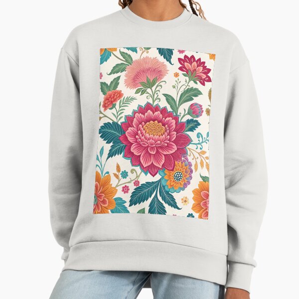 INTRICATE FOREST FOLIAGE PRINTS Sweatshirt