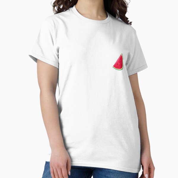 Watermelon Slice Free Palestine Symbol Stop Occupation T-Shirt
