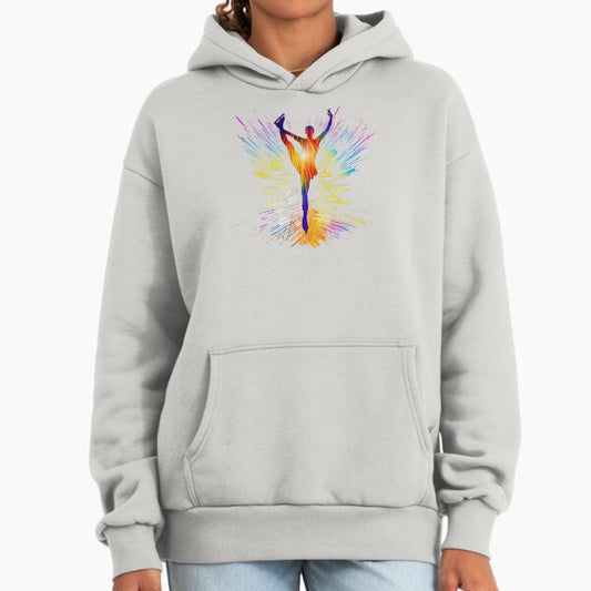 Figure skating reverence winter sports design Hoodie