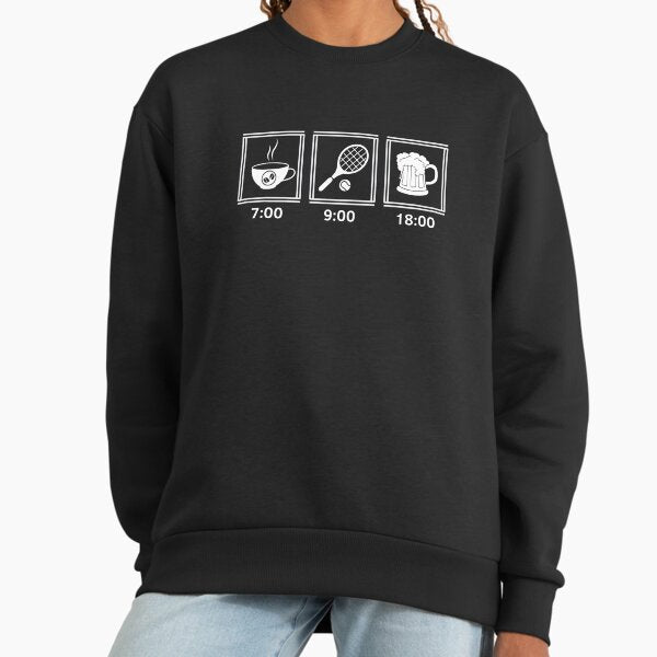 Coffee, beer, tennis Sweatshirt