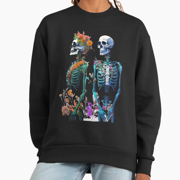 Skeletons with Blooms Sweatshirt