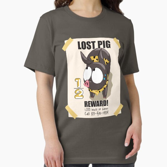 P-chan Ryoga Lost Pig - Ranma 1/2 T-Shirt