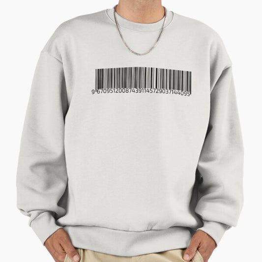 Black Barcode Sweatshirt