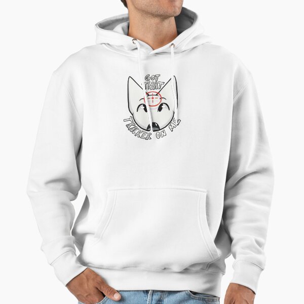 Got That Tracker on Me Greyscale Hoodie