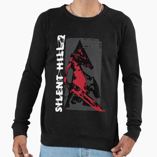 Red Pyramid Thing Lightweight Sweatshirt