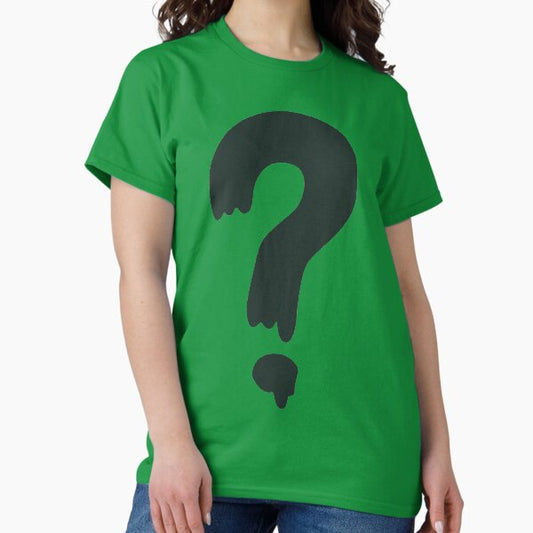 Gravity Falls Soos Green Question Mark Shirt T-Shirt