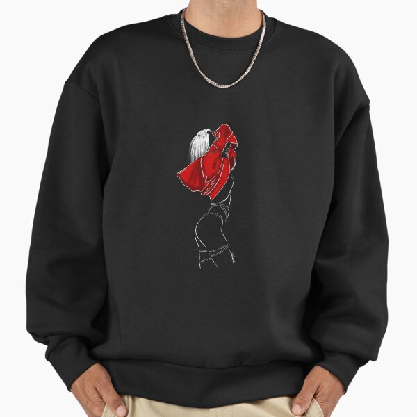 Sexy line art woman in luxury lingerie harness Sweatshirt