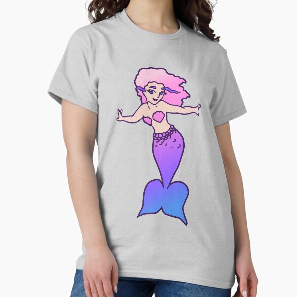 Cute Mermaid Girl T-Shirt