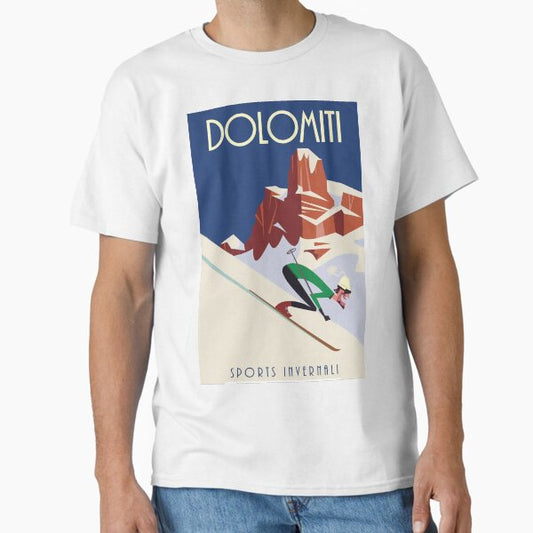 Dolomites poster T-Shirt