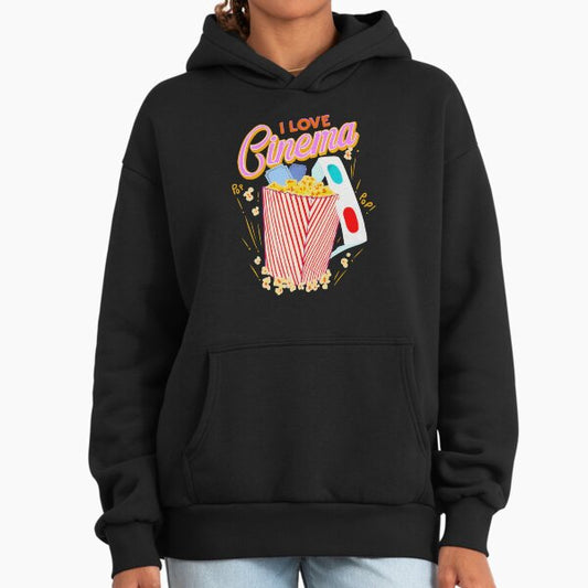 I Love Cinema Hoodie