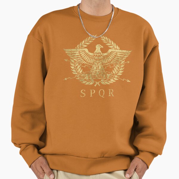 Roman Empire Emblem - Vintage Gold Sweatshirt