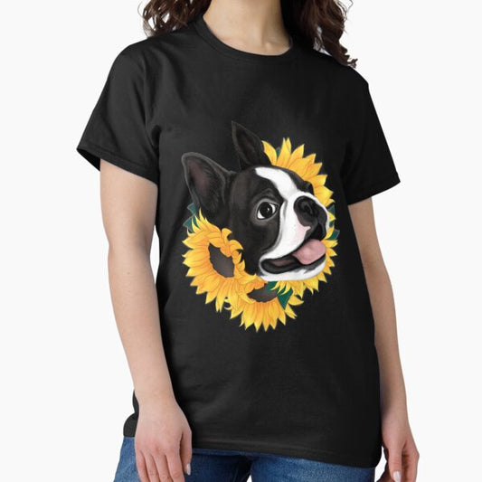 Boston Terrier T Shirt for Men and Women T-Shirt