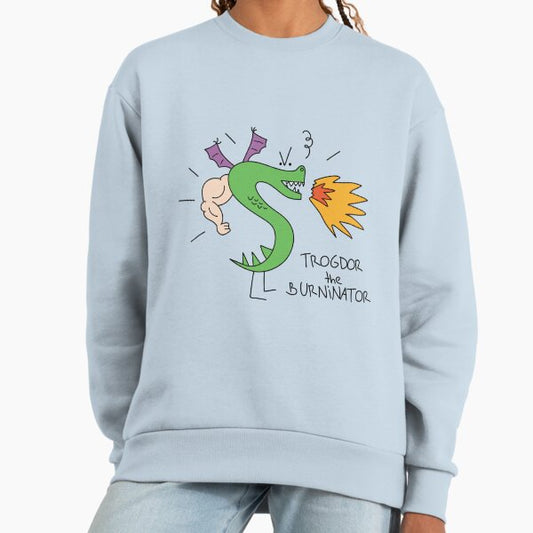 Trogdor the Burninator color Sweatshirt