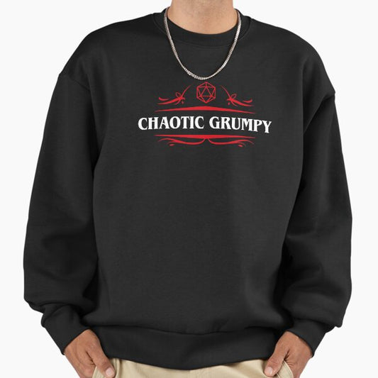 Chaotic Grumpy Alignment Sweatshirt