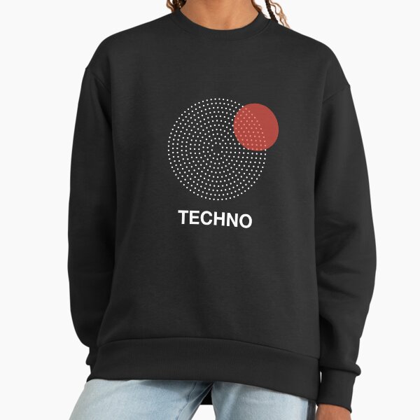 Techno Music Retro Design Raver EDM Party Dance Sweatshirt