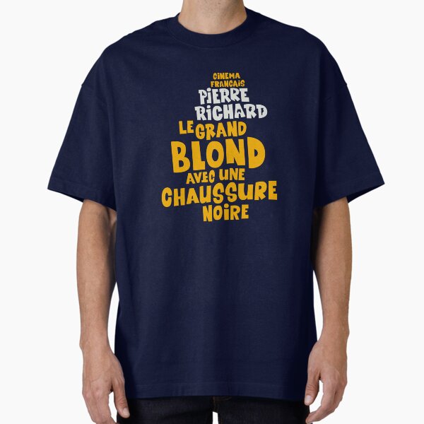 Pierre Richard - The Tall Blond Man with One Black Shoe Typo Design T-Shirt