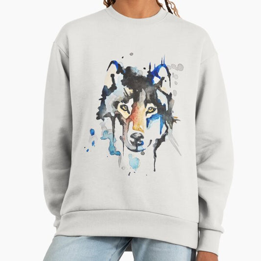 Watercolour Wolf Sweatshirt