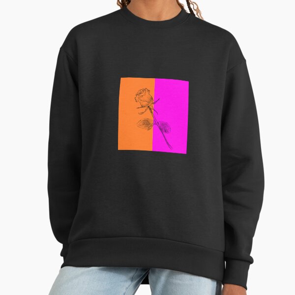 Orange and Pink Abstract Aesthetic Design Sweatshirt