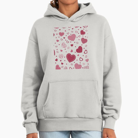 Heart Patterns Hoodie