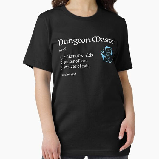 Dungeon Master (DM) Definition for Dungeons and Dragons T-Shirt