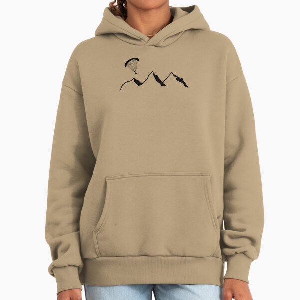 Paragliding! Paraglider parachute flying Hoodie