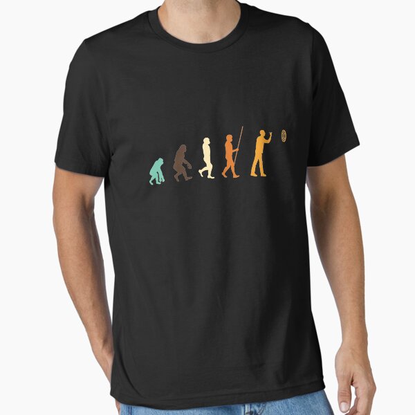 Dart player retro dart evolution darts gift men T-Shirt