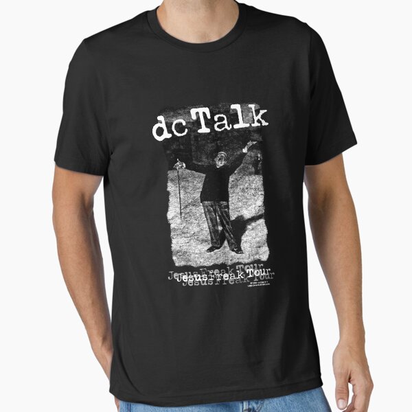 Vtg 1996 DC TALK T Shirt Promo Jesus Freak Tour Concert Alternative Rock Christian Rap Hip Hop Band Usa Tops T-Shirt