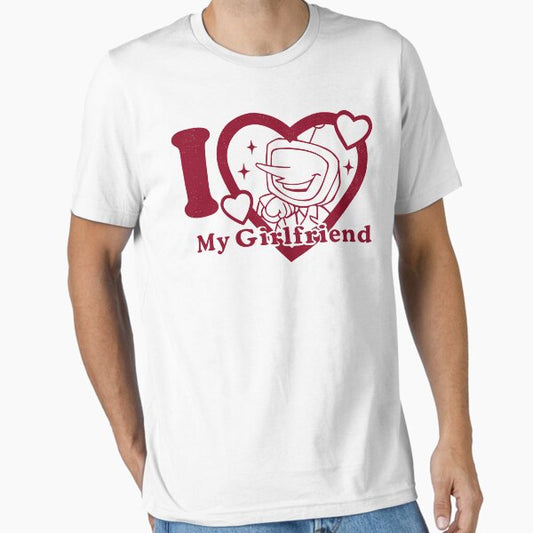 I Love My Girlfriend Mr. Tenna T-Shirt