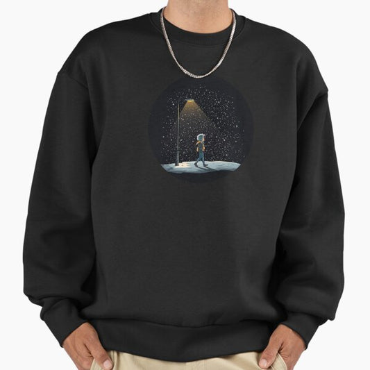 Quiet Winter Evening Walk Sweatshirt