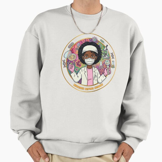 Microbes before hobbies (microbiologist) Sweatshirt