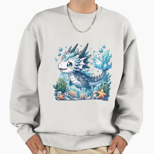 Legendary animals - Frostfire Dragon fish Sweatshirt