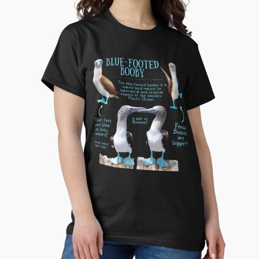 Blue-footed Booby Fun Fact T-Shirt