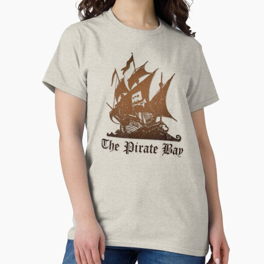 The Pirate Bay Vintage Logo T-Shirt