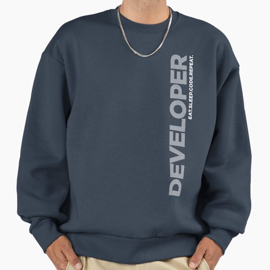 Eat Sleep Code Repeat Developer Programmer Engineer Sweatshirt