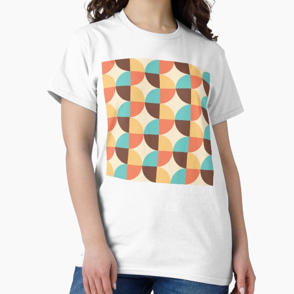 Retro geometric seamless repeating pattern T-Shirt