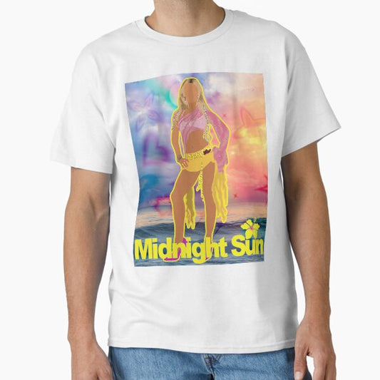Zara Larsson Midnight Sun Print T-Shirt