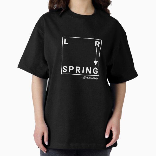 Stravinsky's Rite of Spring (white text) T-Shirt