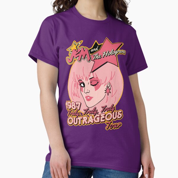 Jem and The Holograms Tour T-Shirt