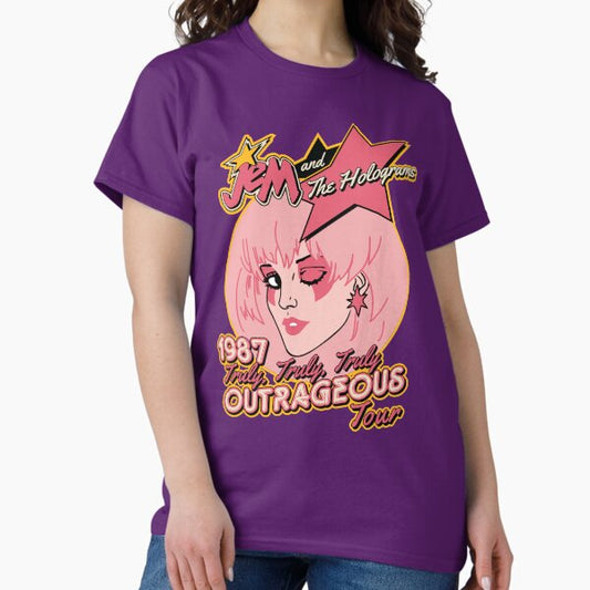 Jem and The Holograms Tour T-Shirt