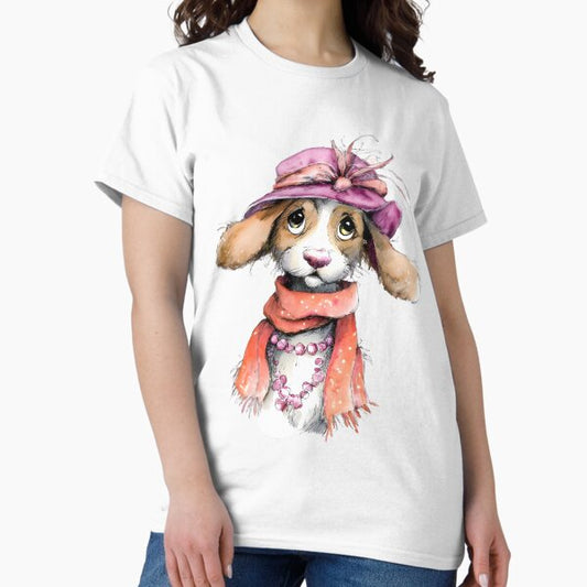Cute Happy Dog T-Shirt
