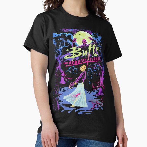 Vintage Buffy Vampire And Demon Hunter T-Shirt